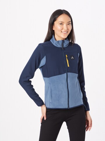 Whistler Functionele fleece jas 'Evo' in Blauw: voorkant