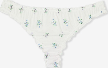 ETAM String 'Treffle' in Weiß: Vorderseite