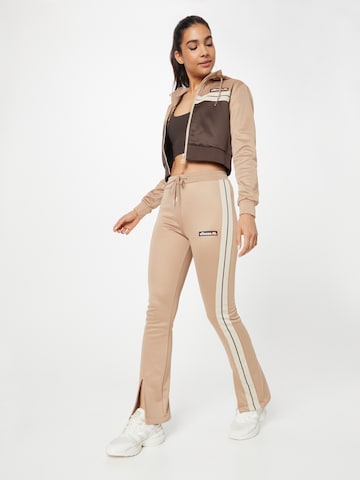 ELLESSE Boot cut Pants 'Evelin' in Beige