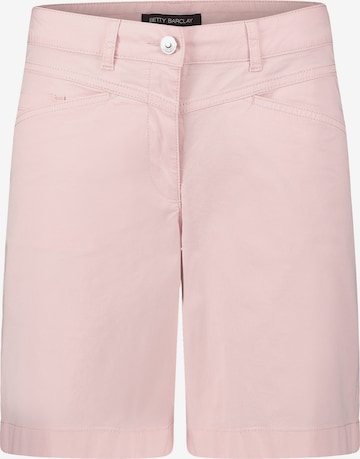 Betty Barclay Regular Sommerhose mit Eingrifftaschen in Pink: predná strana