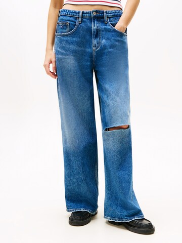 Tommy Jeans Wide leg Jeans 'CHARLIE' in Blauw: voorkant