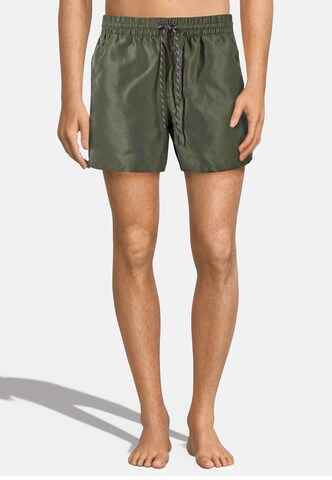 BECO the world of aquasports Swimming shorts 'Nature Vibes' in Green: front