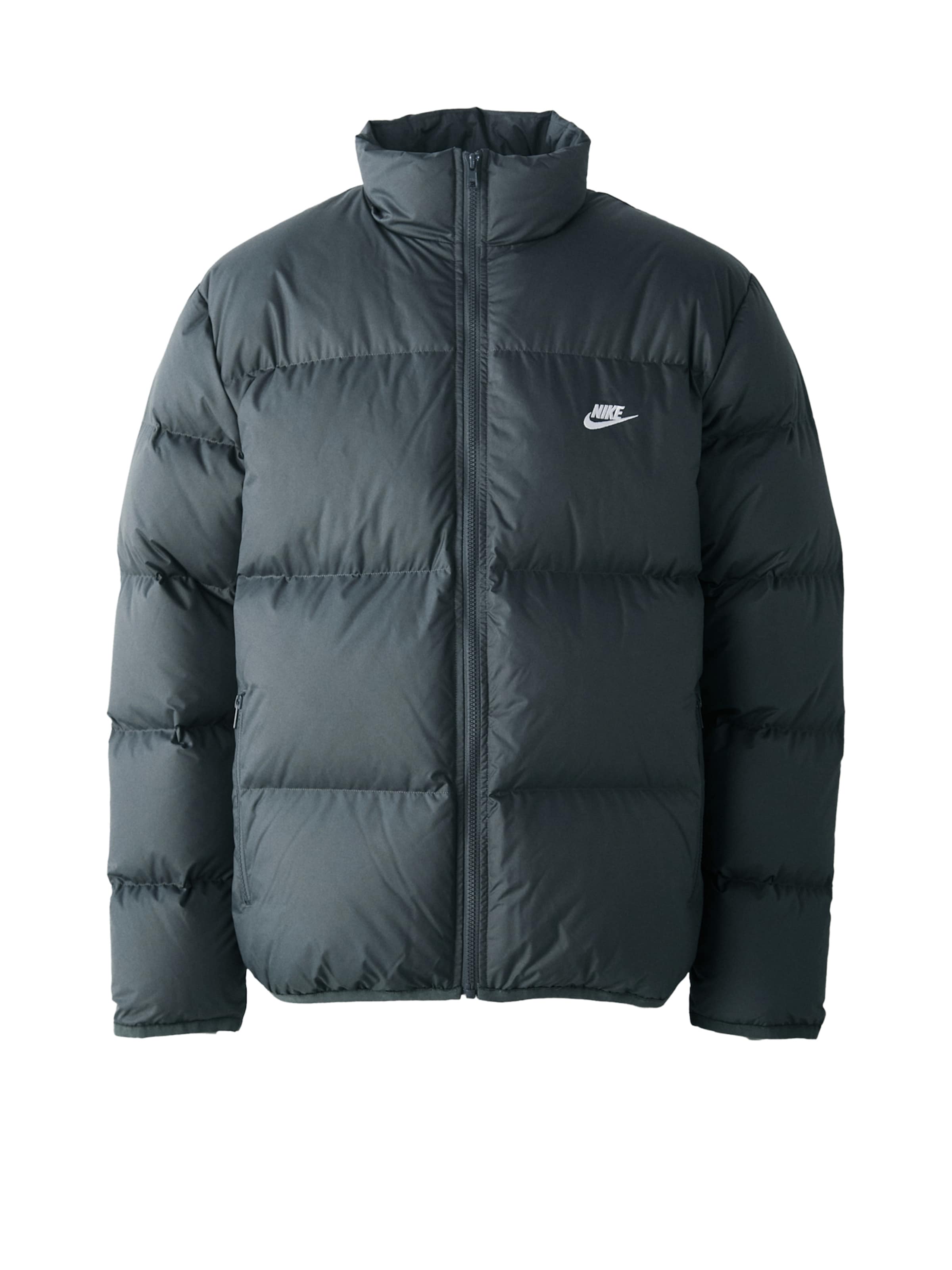 Nike Sportswear Kurtka zimowa &#x27;CLUB&#x27; w kolorze szary: przód