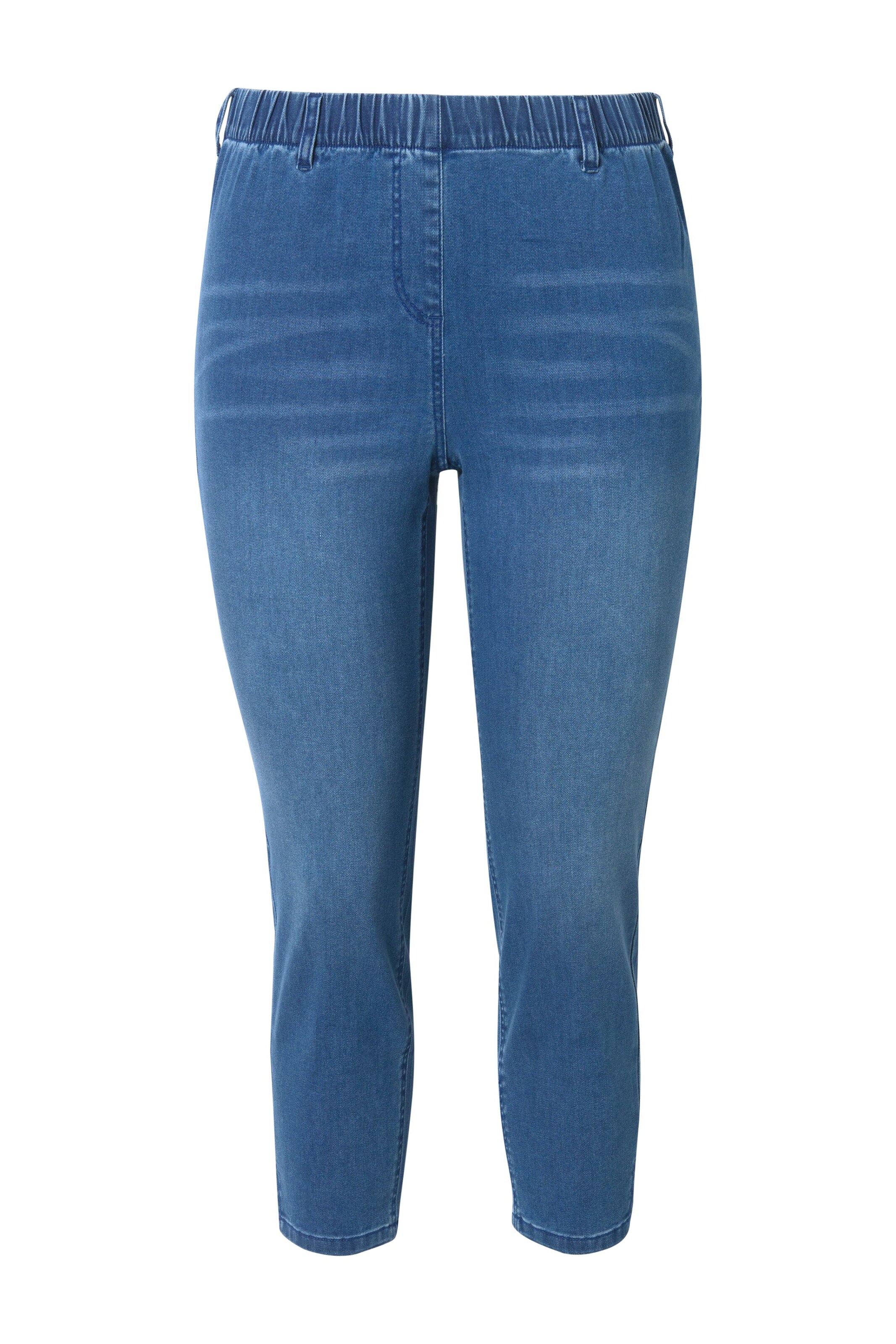 Ulla Popken Skinny Jeggings in Blau: Vorderseite