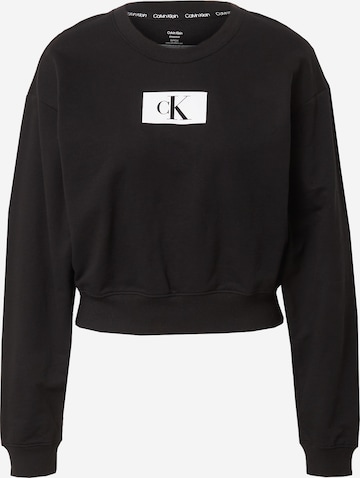 Calvin Klein Underwear Sweatshirt in Black: front