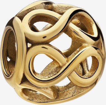 Lucardi Pendant 'Basic' in Gold: front