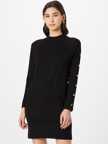 Wallis Knitted dress in Black: front
