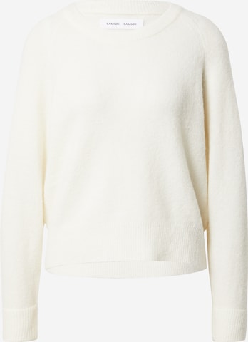 Samsøe Samsøe Sweater in White: front