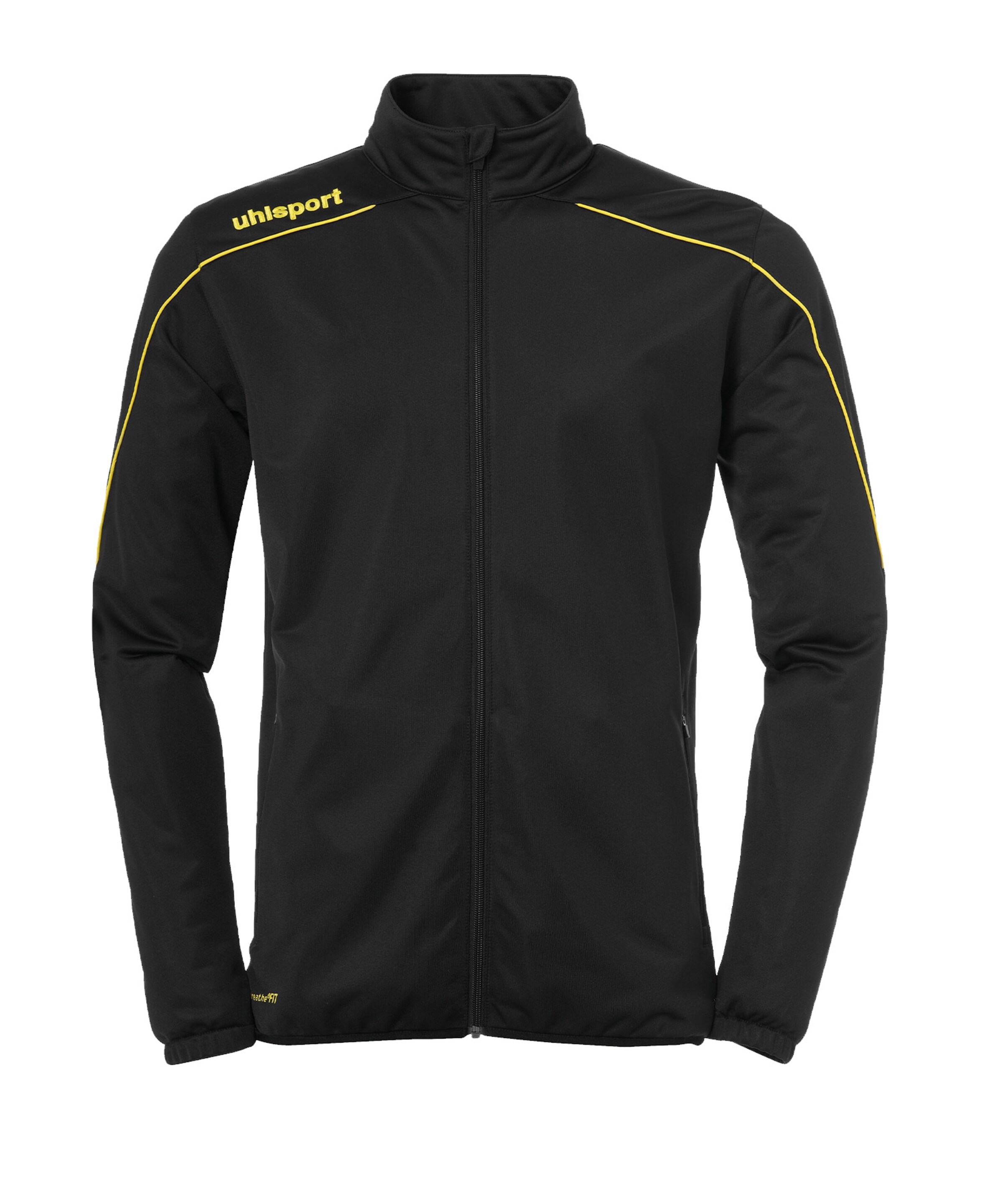 UHLSPORT Sportjacke 'Stream 22' in Schwarz: Vorderseite