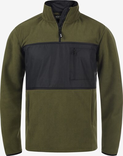 INDICODE JEANS Fleece Jacket 'Boggy' in Green / Olive, Item view