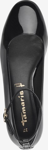 TAMARIS Ballet Flats with Strap in Black