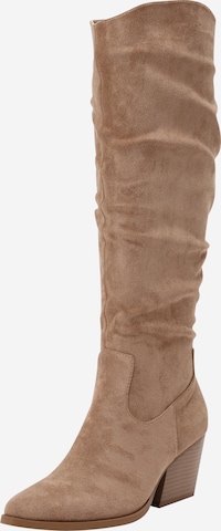 Bottes 'Kasia' Dorothy Perkins en gris : devant