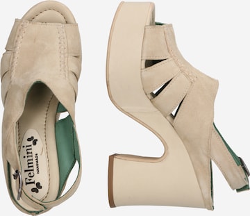 FELMINI - Sandalias 'Naxos' en beige