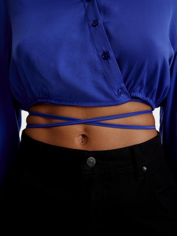 Camicia da donna 'Laetizia' di EDITED in blu