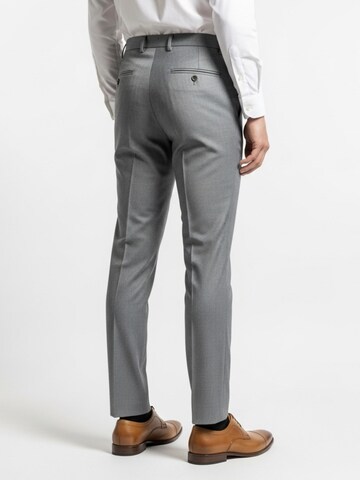 Keskin Collection Skinny Suit 'Anzug 2 teilig Slim Fit viele Farben' in Grey