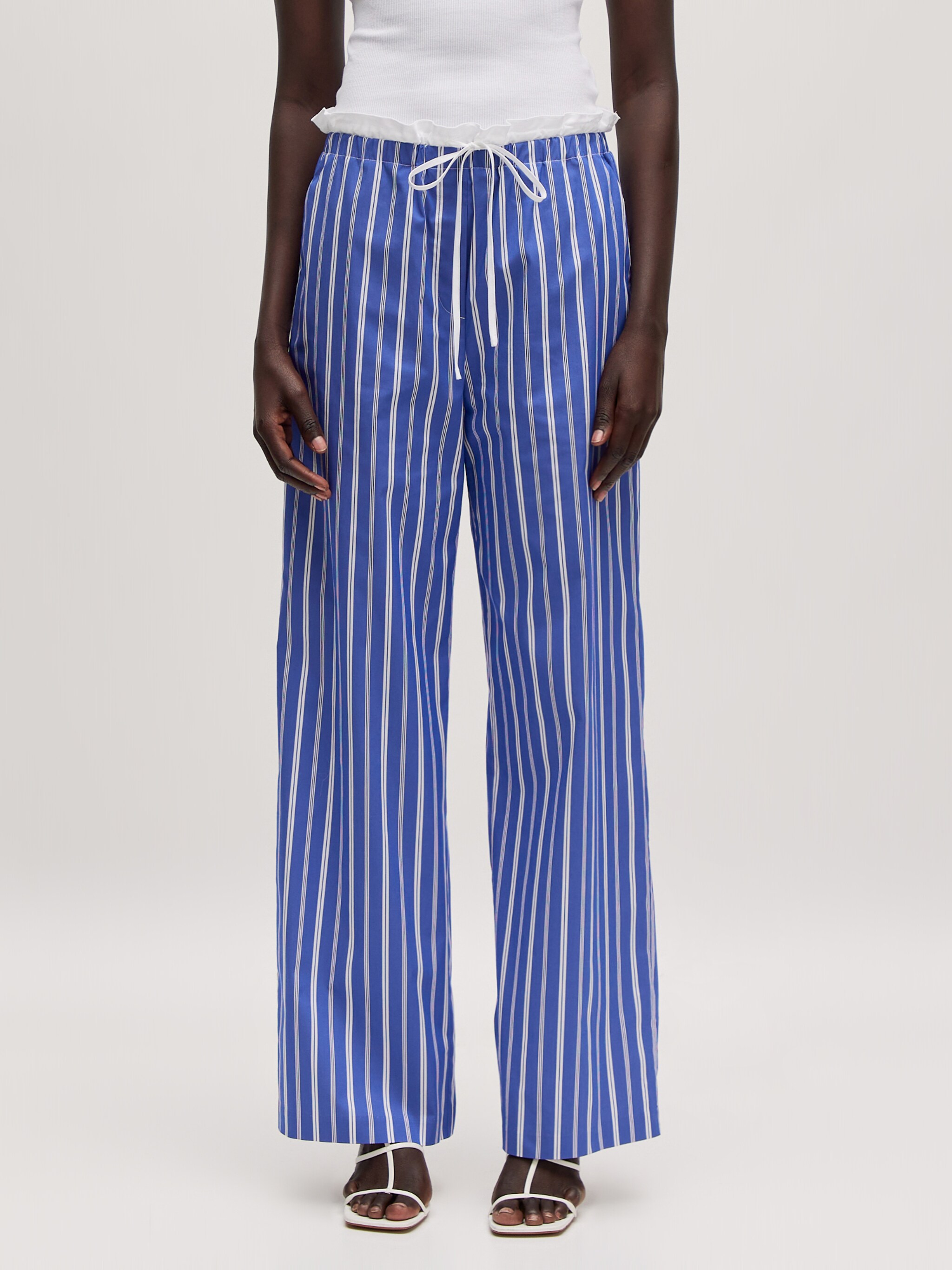 EDITED Producten Broek 'Wisteria' Blauw