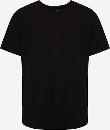Only & Sons Big & Tall Shirt 'BENNE' in Zwart: voorkant