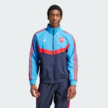 ADIDAS PERFORMANCE Athletic Jacket 'Arsenal Woven Track' in Blue: front