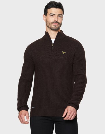 Threadbare Sweater in Brown: front