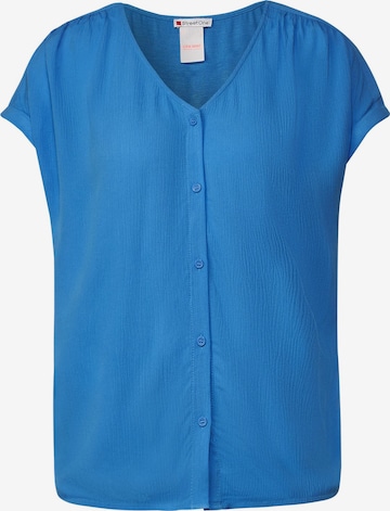 STREET ONE - Blusa en azul: frente