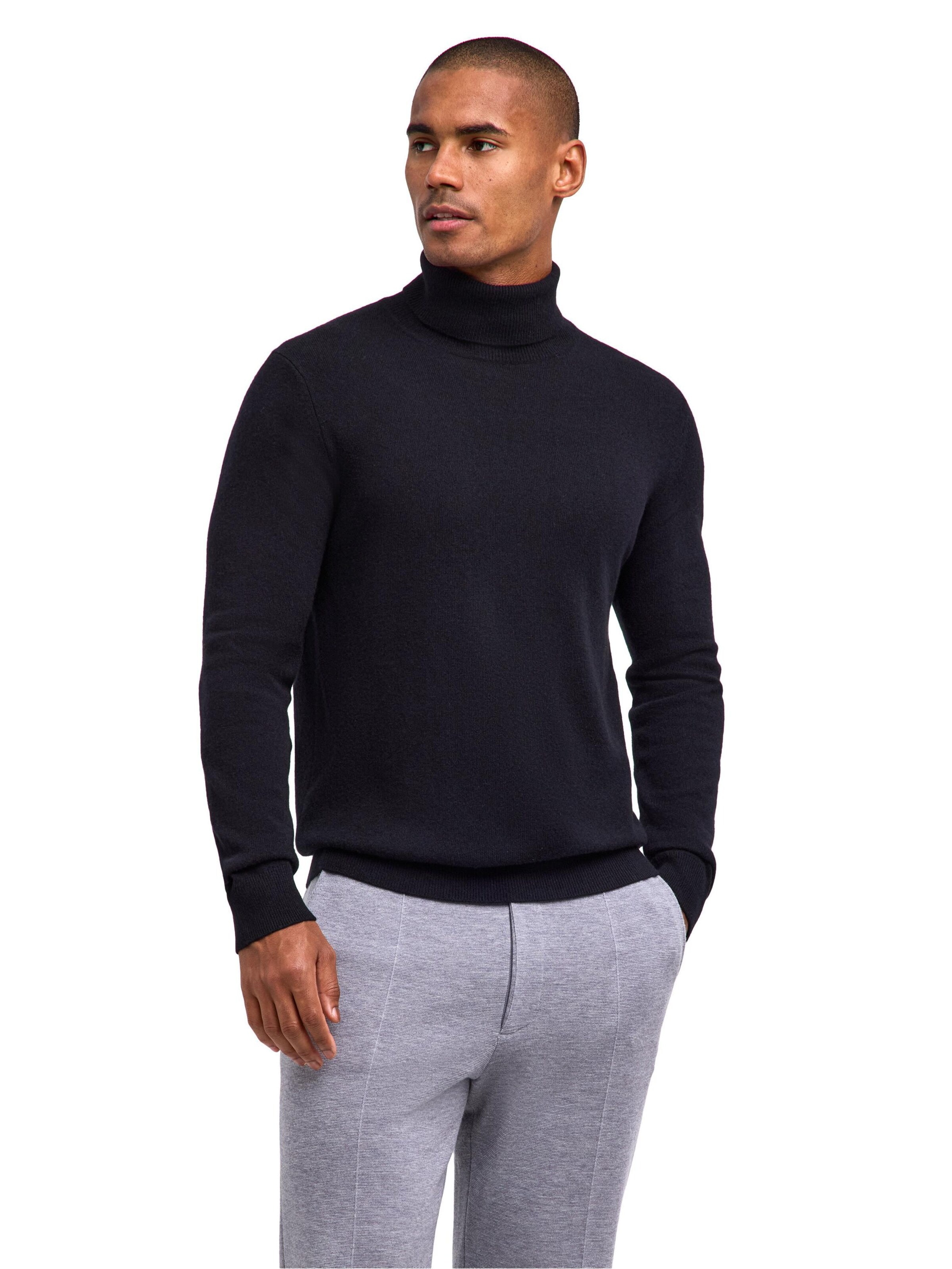 FALKE Pullover 'Pure Cashmere'‌‌‌‌‌ in Schwarz: Vorderseite