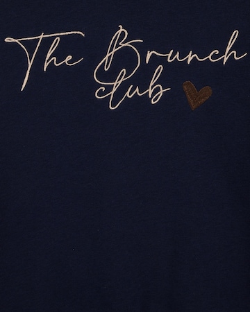 Sweat-shirt WE Fashion en bleu