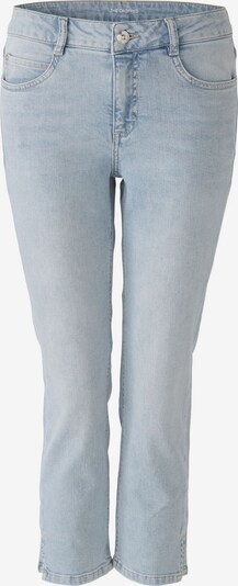 OUI Jeans ' THE CROPPED' in blue denim, Produktansicht