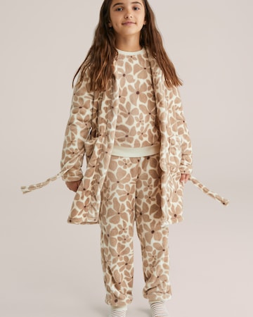 Peignoir WE Fashion en beige
