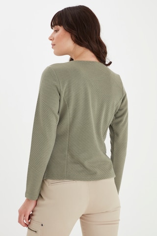 Fransa Knit Cardigan 'FRVECARDI' in Green