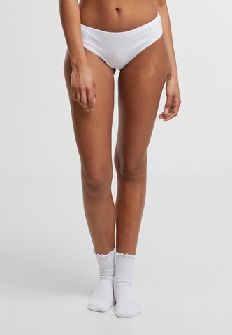 Urban Classics Slip in Wit: voorkant