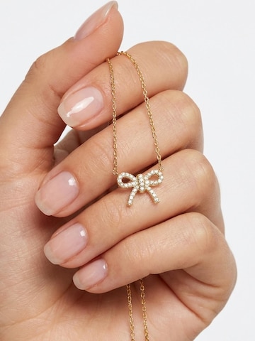 Kamiko Ketting 'BOW' in Goud