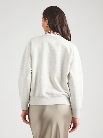 Sweat-shirt Lee en gris : derrière