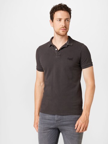 Superdry Shirt in Grijs: voorkant