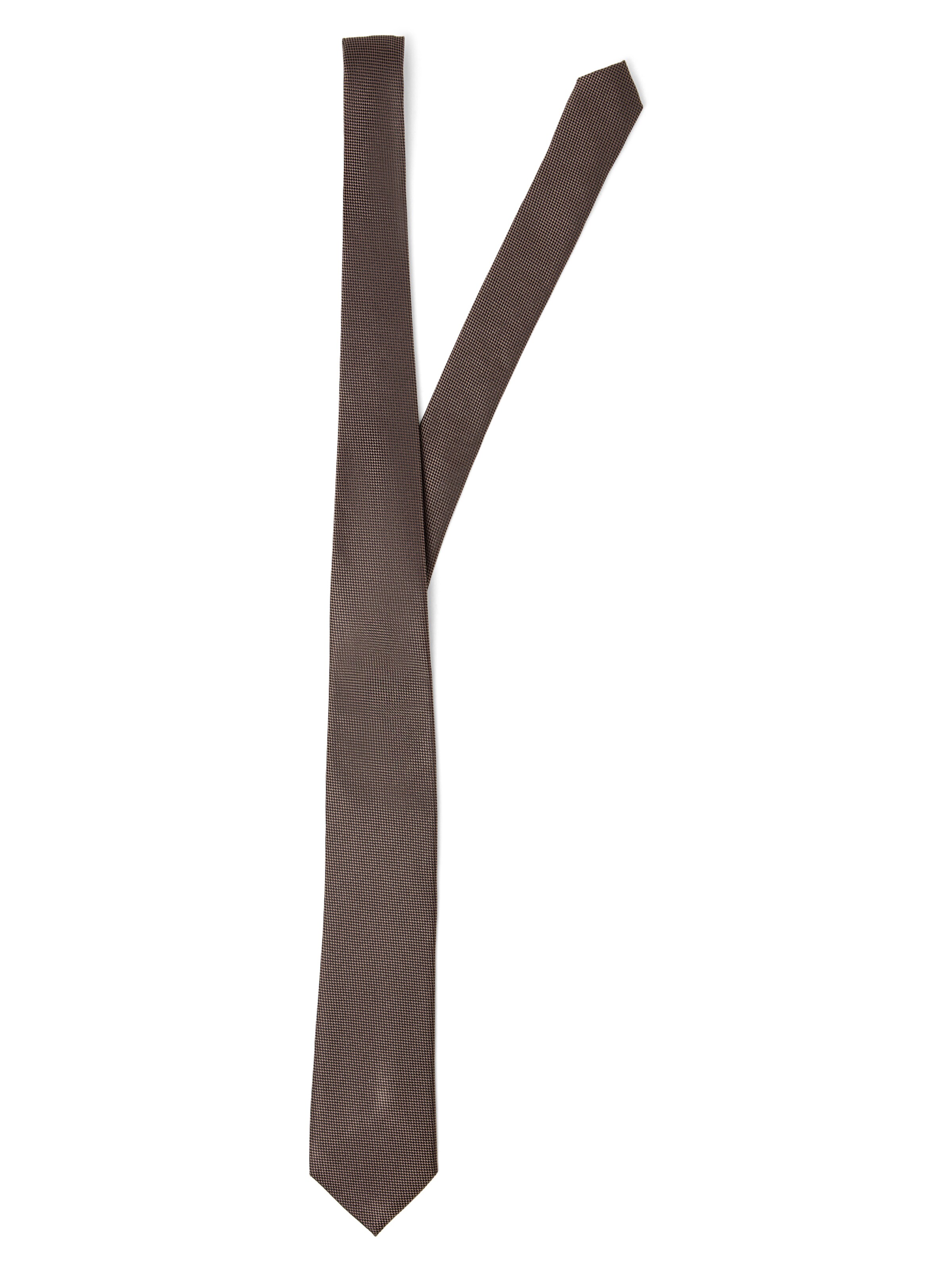 OLYMP Tie in Brown