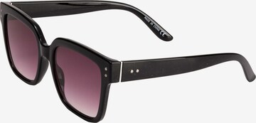 Leslii Sunglasses in Black: front