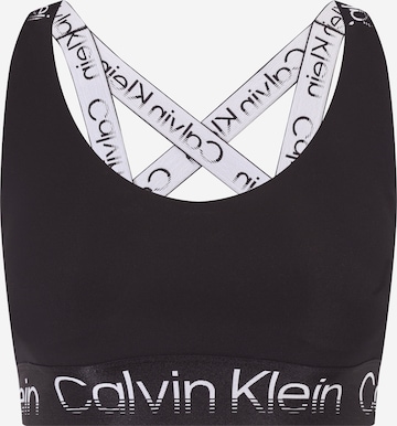 Calvin Klein Sport - Soutien Bustier Soutien de desporto em preto: frente