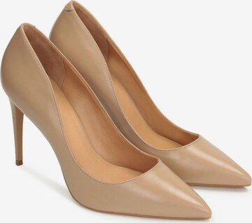 Kazar - Zapatos con plataforma en beige