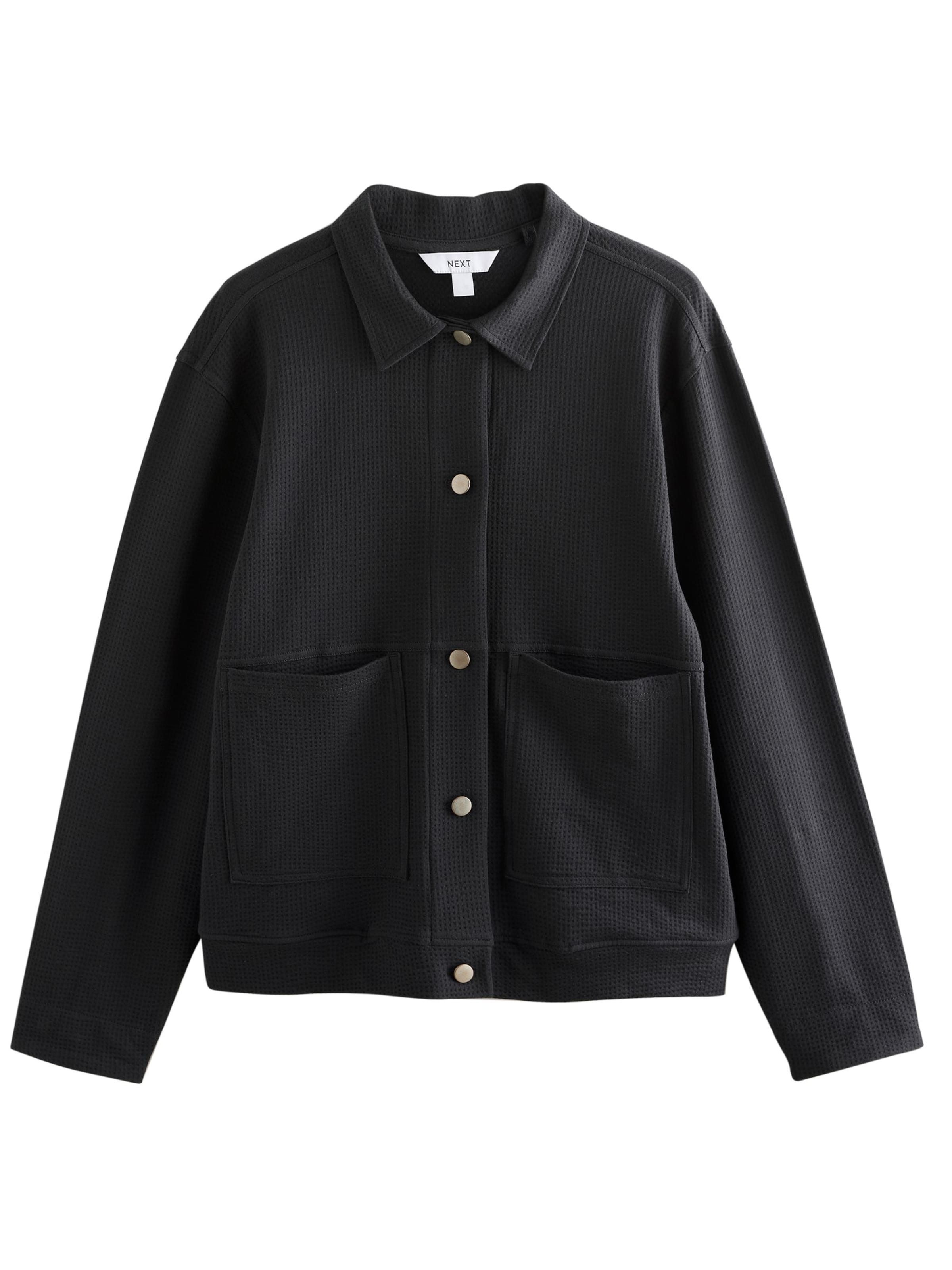 Next Tussenjas in Zwart: voorkant