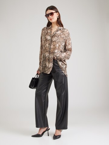 HUGO Bluse in Braun