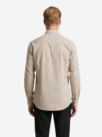 Gianni Lupo - Ajuste regular Camisa 'GL1013TB' en beige