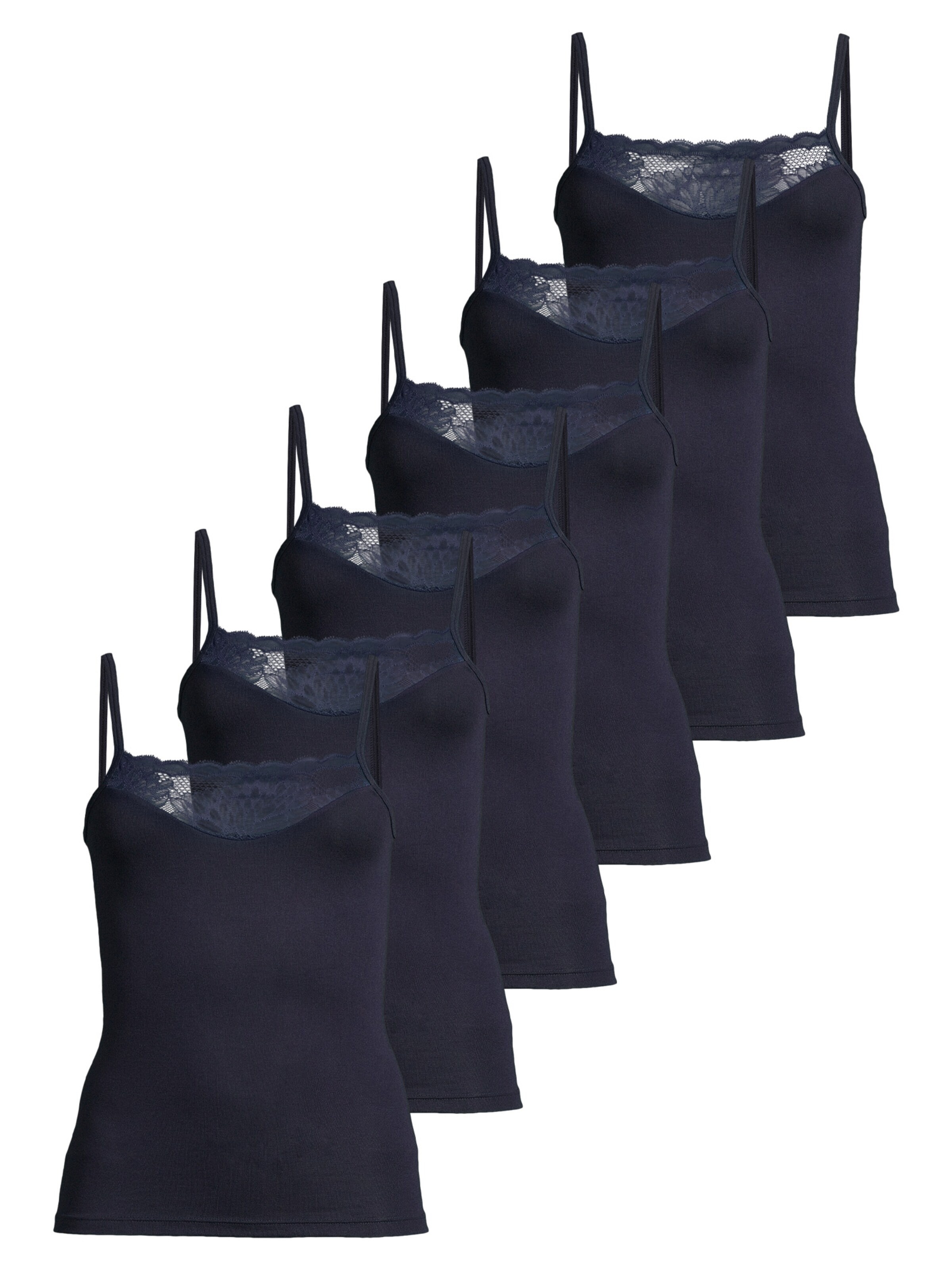 CON-TA Undershirt 'Modal' in Blue: front