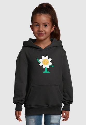 Merchcode Sweatshirt 'Daisie' in Zwart: voorkant