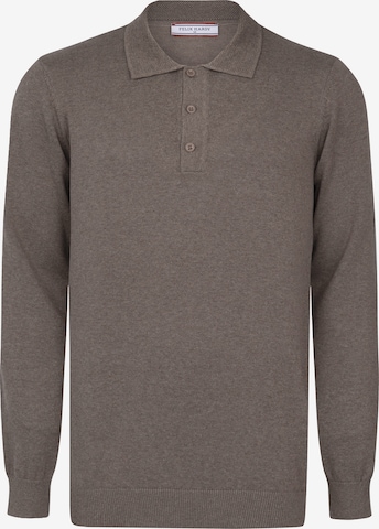 Felix HardyPulover - smeđa boja: prednji dio