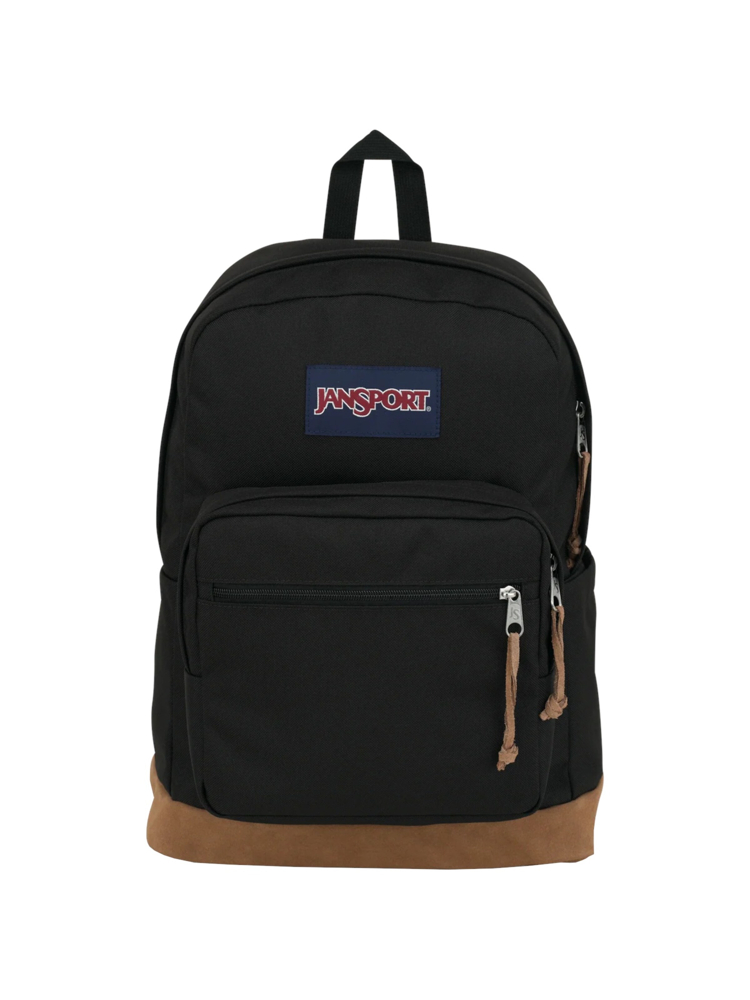 JANSPORT Backpack 'JanSport Right' in Black: front
