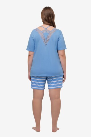 Ulla Popken Pyjama in Blau