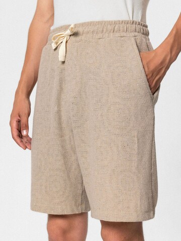 Loosefit Pantalon 'Russian Sage' VAMOS CLO en beige
