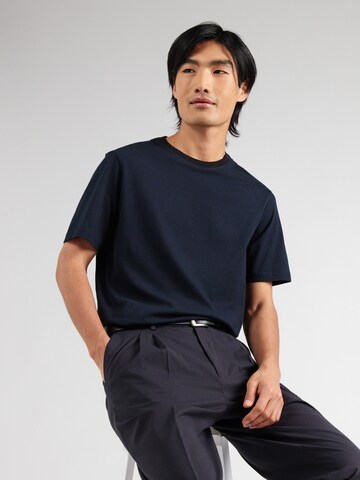 T-Shirt Lyle & Scott en bleu : devant