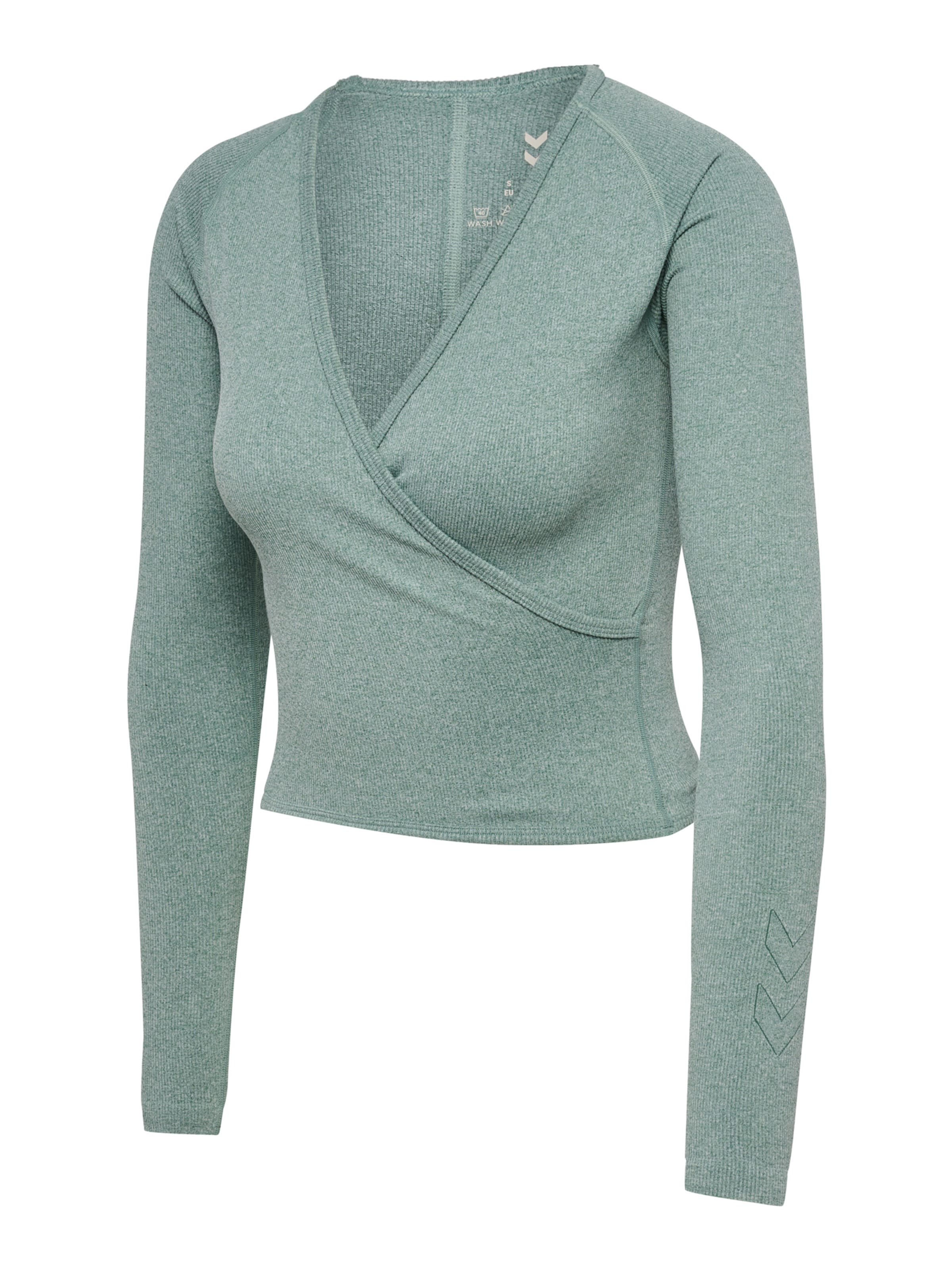 Tricou funcțional de la Hummel pe verde