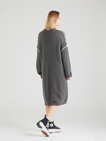 VILA Knit dress 'Choca New' in Grey