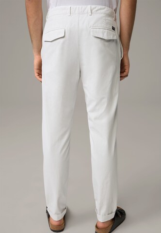 Loosefit Pantalon 'Luc' STRELLSON en blanc